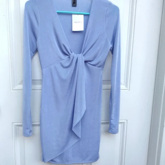 light blue zara dress Zara Powder Blue- SALE – Elle Zeitoune main image 1
